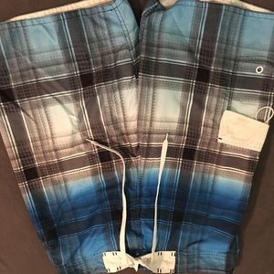 Carbon Black Men’s  Board Shorts/Swim Trunks